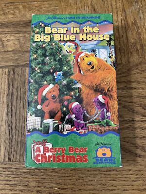 Bear In The Big Blue House A Berry Bear Christmas VHS 43396055452 EBay bear-in-the-big-blue-house-a-berry-bear-christmas-vhs-43396055452-ebay