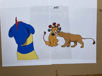 My Father's Dragon Elmer no Bōken Elmer und der kleine Drache 2 Anime Cels