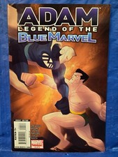 ADAM LEGEND OF THE BLUE MARVEL #4 MARVEL COMIC 2009 MINOR WEAR SEE SPECS & PICS