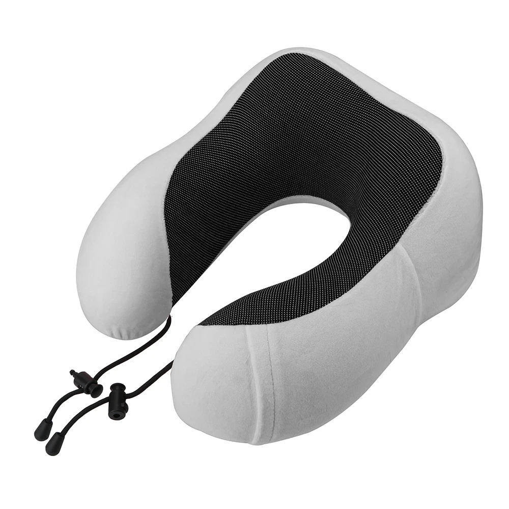 Ultra-Soft U-Shaped Memory Foam Travel Pillow for Neck Support