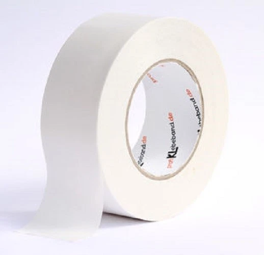 PROFIKLEBEBAND Nastro adesivo carta non tessuto HQ Premium 12 e 25 mm x 50 m biadesivo spessore 170my