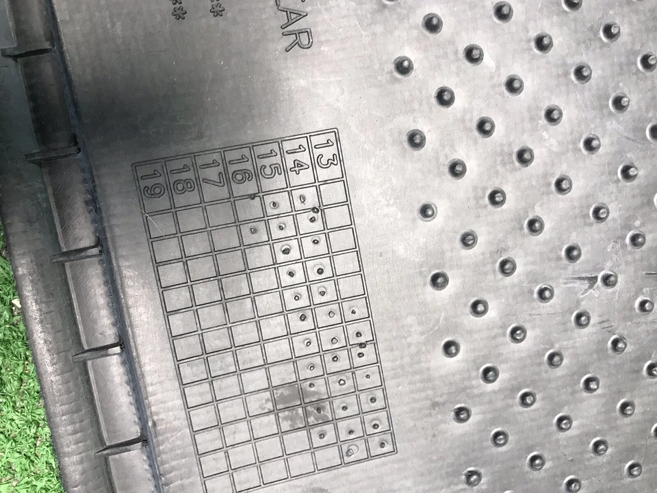 Keep Wrangler Right Rear Floor Mat Black fits 2007 - 2013 4-Door 5154961 - Image 4 of 4