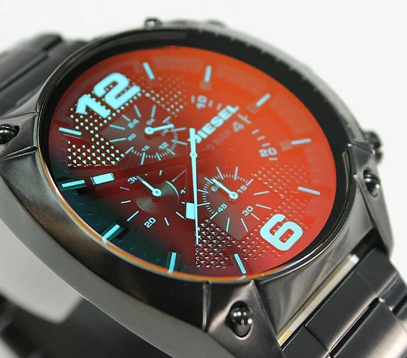 Diesel Overflow Iridescent Dial Chronograph Men's Watch DZ4316