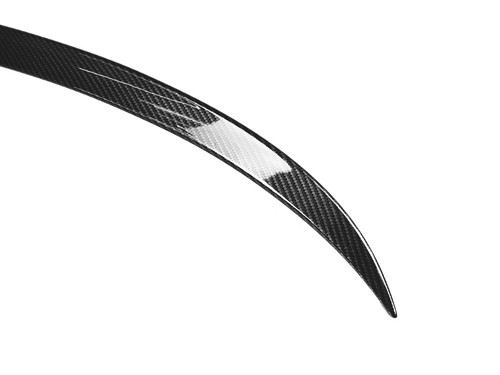 Fit For 06-11 BMW 3-series E90 Sedan Boot Trunk Spoiler carbon M Look - Picture 4 of 6