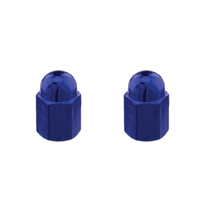 Haro Repop Blue Bike Schrader Valve Caps Aluminum BMX Haro Repop Blue Bike Schrader Valve Caps Aluminum BMX