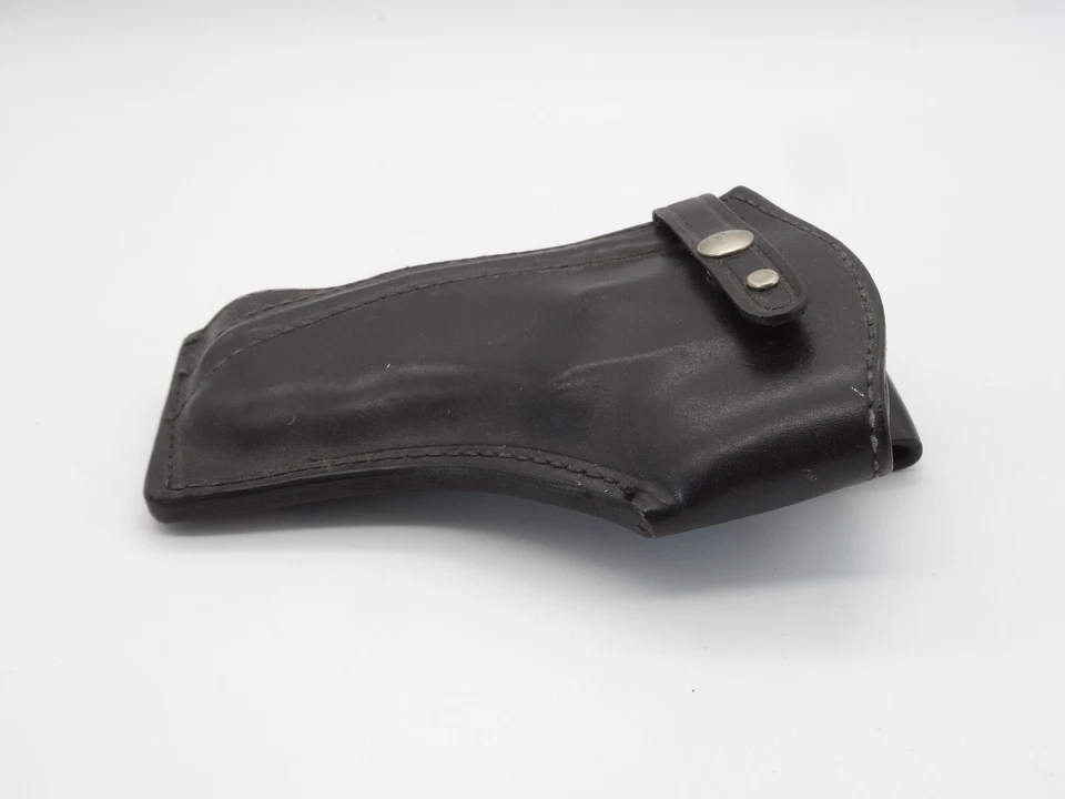 Vintage Black Bucheimer Leather Holster Special B01-009 64LH S&W SIG BORDER DUTY - Image 3 of 4