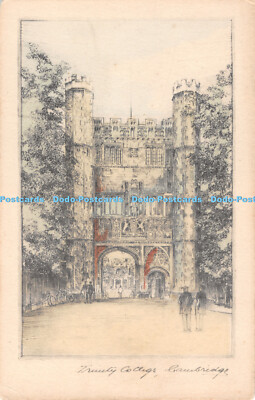 R311913 Trinity College Cambridge Tuck The Penpoint Series No 2307 Trinity Gatew