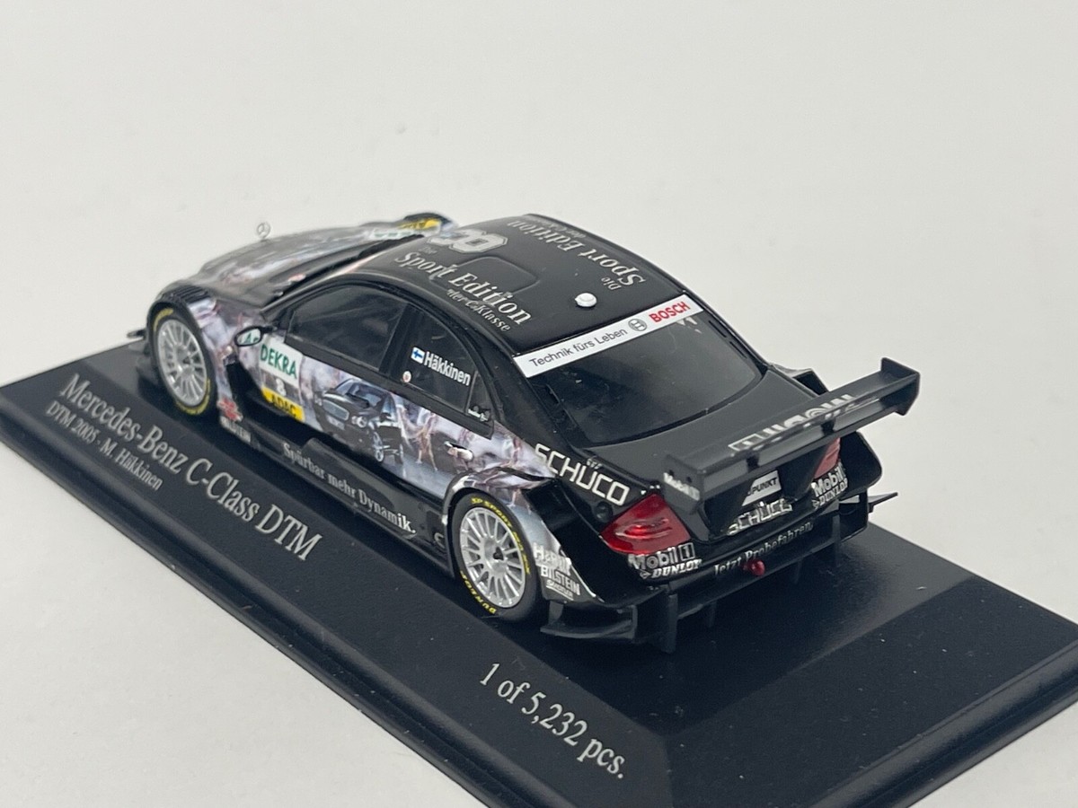 1/43 Minichamps Mercedes C DTM 2005 Team AMG M.Hakkinen car