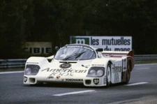 David Hobbs Jo Gartner Guy Edwards Fitzpatrick Porsche 956 B 1985 Old Photo 2