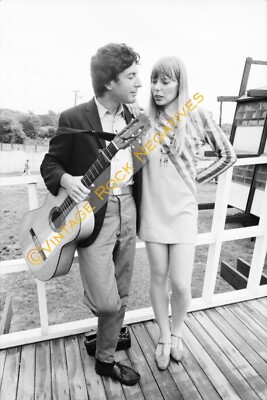 LEONARD COHEN & JONI MITCHELL Newport 1967 - FINE ART ARCHIVAL
