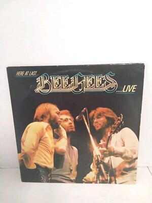 Bee Gees Live LP Here At Last 2 LP Set - RS-2-3901 (1977) Disco R&B NM Vinyl