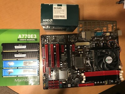 Biostar A770E3, Socket AM3, AMD Motherboard for sale online