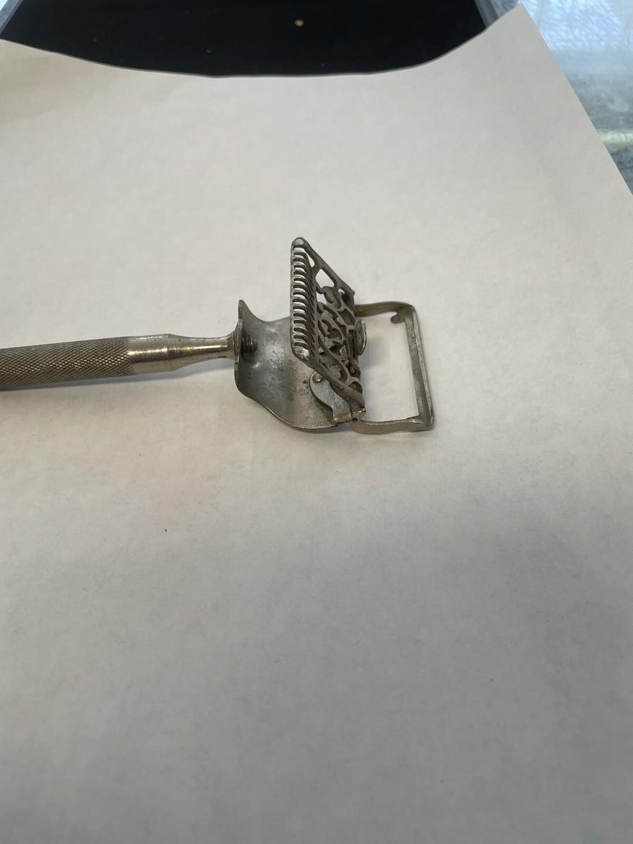 VINTAGE 1901 GEM JUNIOR SINGLE EDGE SAFETY RAZOR MADE IN NEW