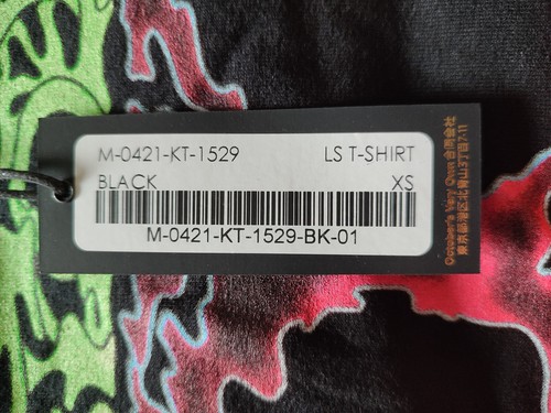October's Very Own OVO Illusion RARE Long Sleeve T-Shirt Black Drake XS BNWT NEW - Picture 6 of 10