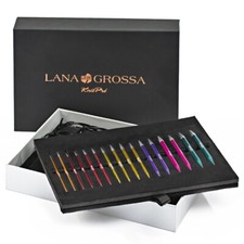 Lana Grossa Rundstricknadel Set Aluminium Rai...