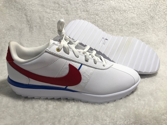 Nike Cortez Golf Shoes Womens Sz 8 [CI1670-100] Red White Blue Vintage | eBay