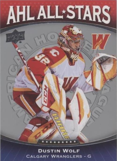 2022-23 Upper Deck AHL - Dustin Wolf #AS-1 - 1 of 1