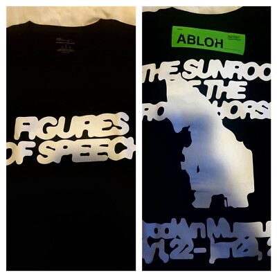 Virgil Abloh Figures Of Speech x  Sunroof Tee Size L Pyrex - Off White