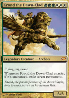 Krond KROND THE DAWN-CLAD X4 4 4X Planechase 2012 MTG Magic Cards DJMagic | eBay