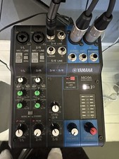 Yamaha MG06 6 Channel Mixing Console for sale online | eBay