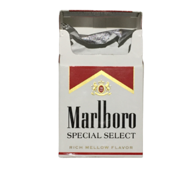 25 EMPTY MARLBORO Red Special Select Shorts In Hard Pack Cigarette Box