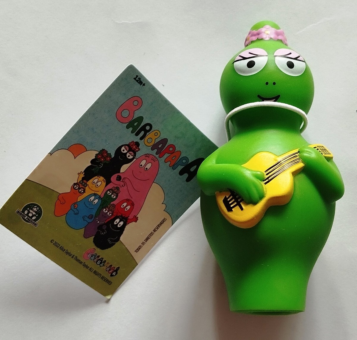 Barbapapà BAP04400 - Barbabravo and Barbottina - Set of 2 Mini Characters - Series 1 - All Collectable - For Children from 12 Months - Giochi Preziosi - BAP04400