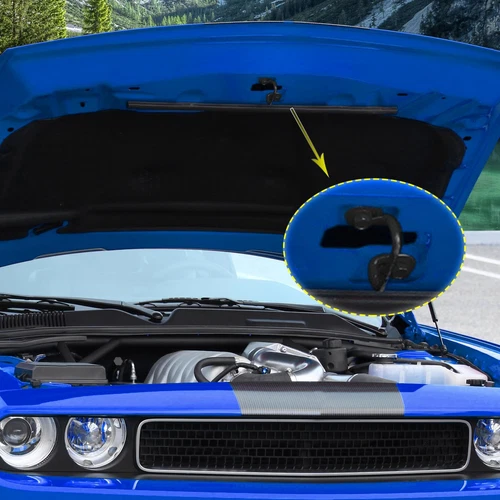 Hood Latch Striker for Dodge Challenger Charger Magnum for Chrysler 05065256AA - Picture 4 of 10