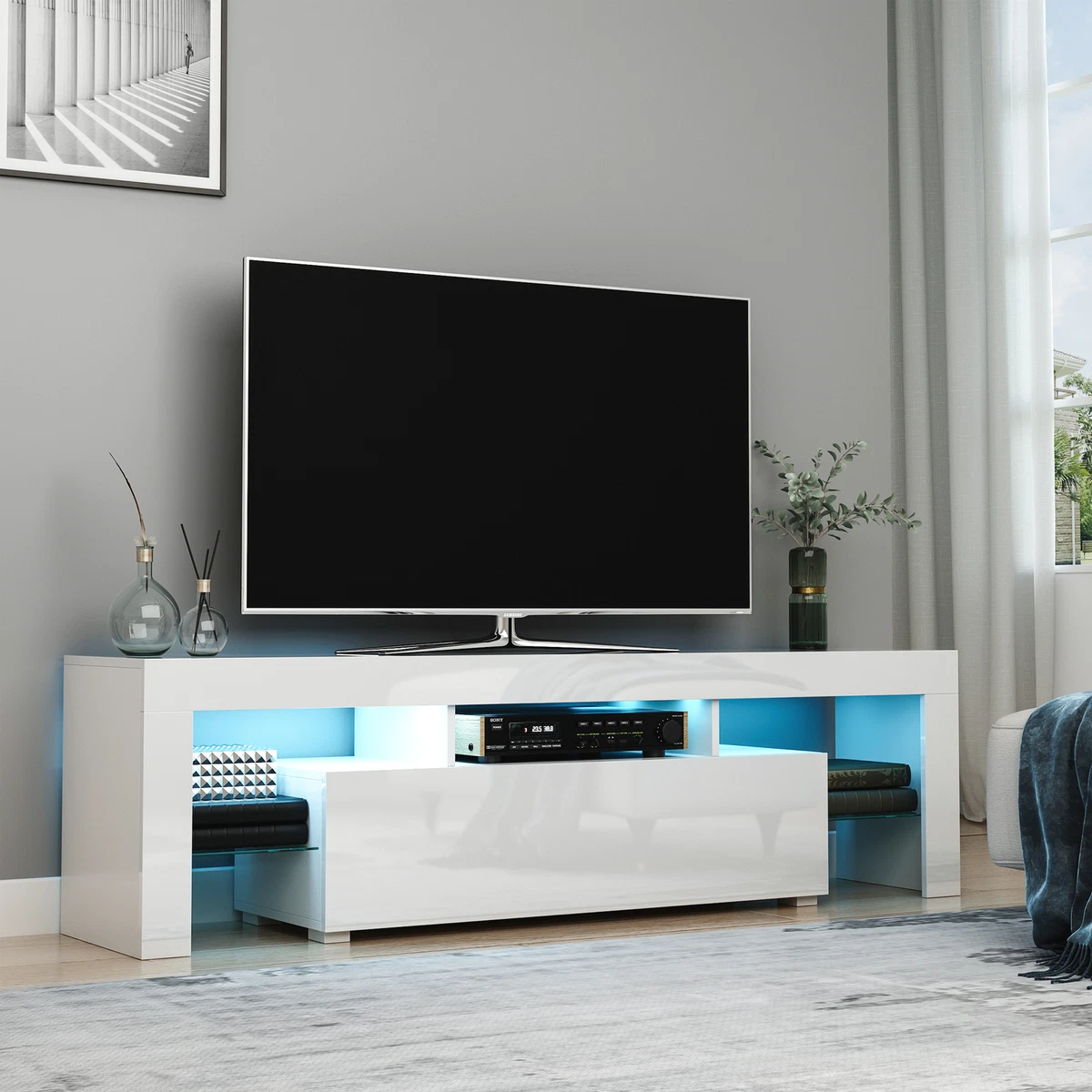 Used 70 outlet inch tv stand