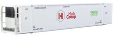 Walthers HO Scale  New 2025  Hub Group  53' Reefer Container  949-8705