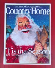 Country Home Magazine Dec 1999 Gingerbread Barn Ohio Saltbox VGUC