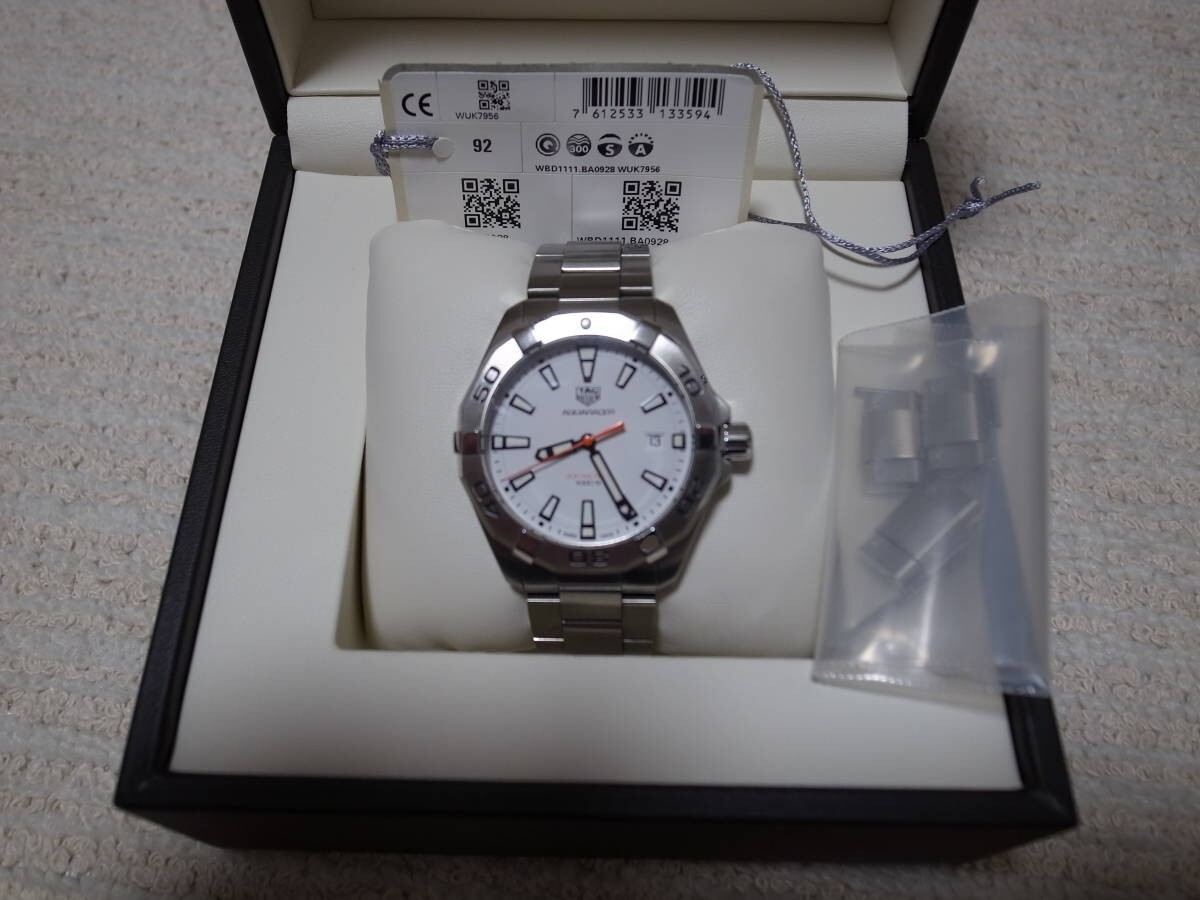 Tag Heuer Aquaracer WBD1111.BA0928 Mens Watch with Original Box