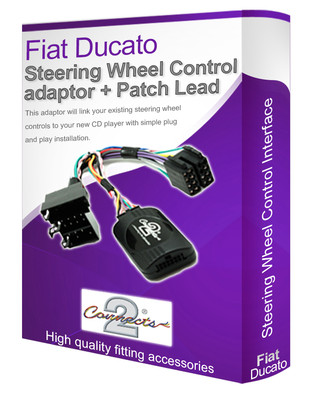 Fiat Ducato Autoradio Adapter Blei, verbinden Sie Ihre Lenkradstielsteuerung