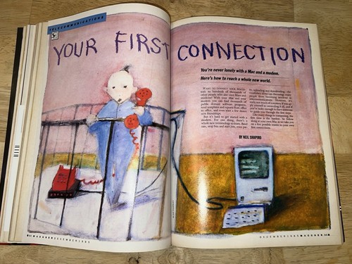 December 1985 Apple MacUser Magazine Mac Gets Down to Business 128K 512K RARE! - Afbeelding 12 van 13