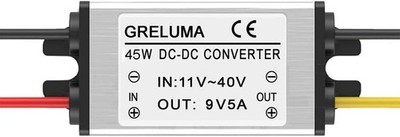DC-DC Abwärtswandler 9V 5A   11 40V auf 9V Spannungsregler 45W für Auto & Solar