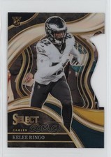 2023 Panini Select Club Level Black & Gold Prizm Die-Cut Kelee Ringo #245 1fa4