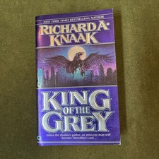Richard A Knaak / King of the Grey 1st Edition 1993 - Fantasy Elves Faries