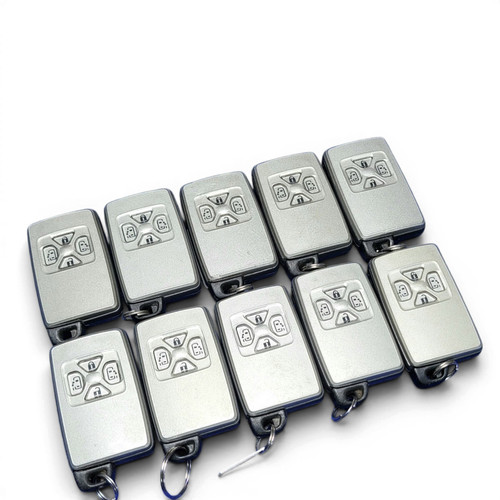271451-0500 set 10 Toyota genuine smart key 4 button type slide Noah Voxy Estima