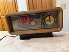 VTG Miller High Life Made The American Way Not Working Beer Clock Sign,read