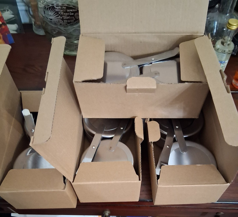 8 Sterno Fuel Can Holder Fuel Cup Chafing Dish Fuel Can Holder Camping Stove Can