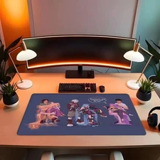 40*90cmArcane-Themed Gaming & Office Desk Mat - Large Non-Slip Mouse Pad with Wr