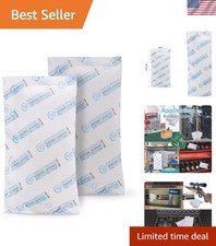 Silica Gel Packets, 20 Gram 5 Packs Dessicant Packets for Storage, Pure and S...