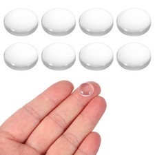 8 Pack Convex Lens, 12mm OD 17mm Focal Length Optical Lenses