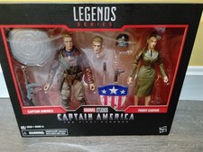 2018 Marvel Legends The First Avenger Captain America & Peggy Carter Pack. New