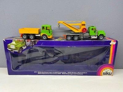 Vintage Siku 3717 Mack Abschleppwagen mit MAN Zugmaschine in OVP  1:50