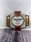 Vintage Drewrys Beer Plastic Advertising Sign with Beer Glasses Steins 1978 3D