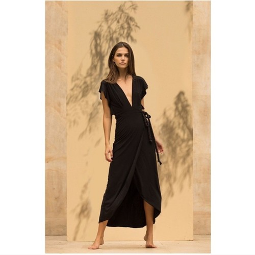 NWT MISA Los Angeles Irina Black Dress