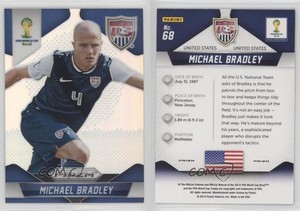 2014 Panini Prizm World Cup Silver Prizm Michael Bradley #68