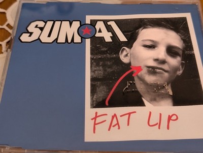 Sum 41 - Fat lip - 2001 CD Single 5 Tracks T.H.T. Makes no difference Machinegun