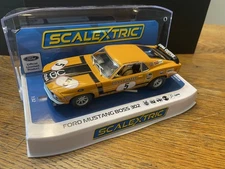 1/32 SCALEXTRIC C4176 FORD MUSTANG BOSS 302 CHIPPED FOR CARRERA DIGITAL SLOR CAR