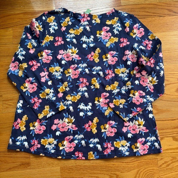 Joules harbour print floral top size 18 image 2